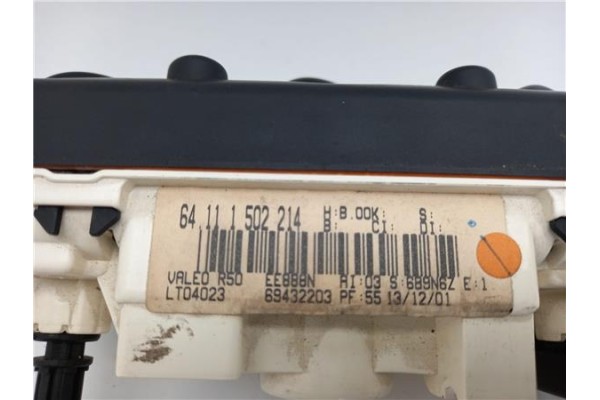 Recambio de mandos calefaccion / a.a. para mini mini (r50,r53) 1.6 one referencia OEM IAM 64111502214 69432203 