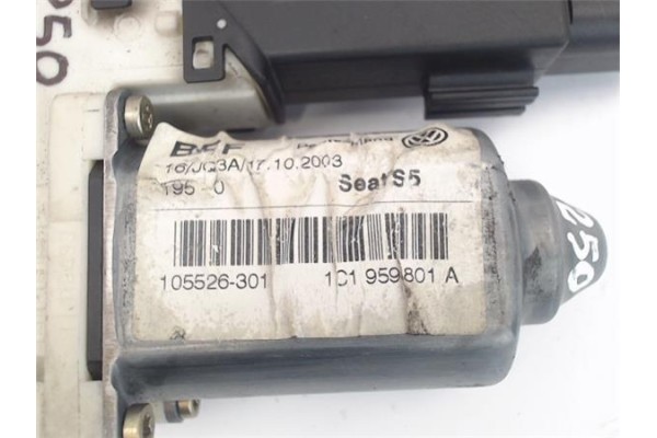 Recambio de motor elevalunas delantero izquierdo para seat leon (1m1) referencia OEM IAM (1C1959801A) (9776105404-301) 1C1959801