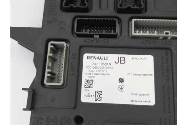 Recambio de modulo electronico para renault clio v 1.0 business referencia OEM IAM 284B19561R A2C13120311 