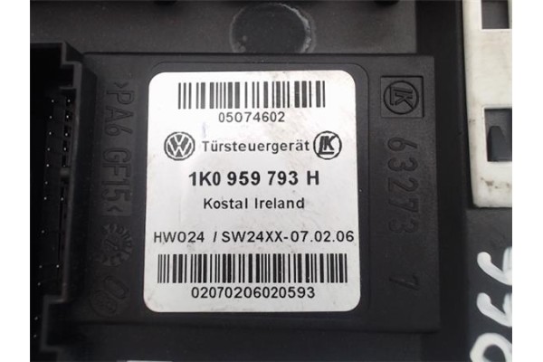 Recambio de motor elevalunas delantero izquierdo para seat leon (1p1) referencia OEM IAM (1K0959793H) (1T0959701C) (1P0837401A) 