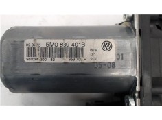Recambio de motor elevalunas trasero izquierdo para volkswagen golf v plus (5m1) 2.0 tdi 16v referencia OEM IAM 5m0839401b  