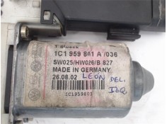Recambio de motor elevalunas delantero izquierdo para seat leon (1m1) referencia OEM IAM 1C1959801A 9776105404-301 