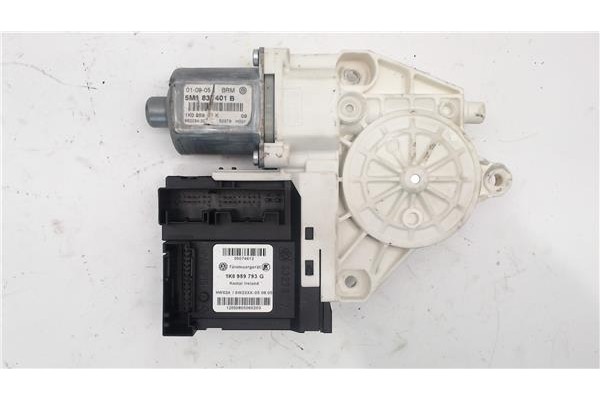Recambio de motor elevalunas delantero izquierdo para volkswagen golf v plus (5m1) 2.0 tdi 16v referencia OEM IAM 5m1837401b  