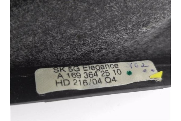 Recambio de pomo palanca cambio para mercedes-benz clase a (bm 169) 1.7 a 170 (169.032) referencia OEM IAM A16936431109E38 A1693
