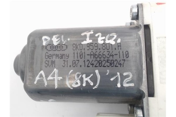 Recambio de motor elevalunas delantero izquierdo para audi a4 avant (8e) referencia OEM IAM (8K0959801A)  