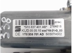 Recambio de motor elevalunas delantero izquierdo para seat altea (5p1) referencia OEM IAM 1T0959701AD (5P0837401AB) (3C0959793) 