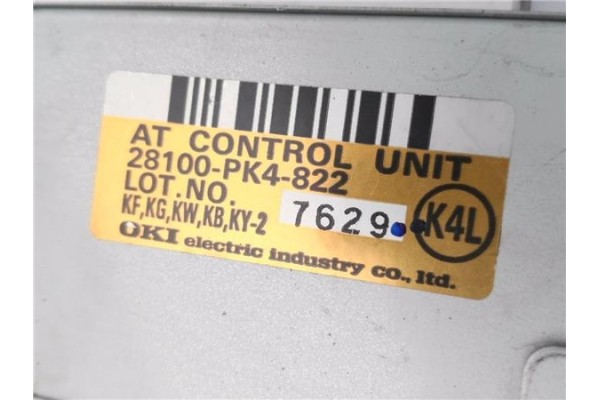 Recambio de centralita para honda prelude (ba4) 2.0 exi (ba4) referencia OEM IAM 28100PK4822  
