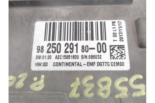 Recambio de pantalla para peugeot 2008 1.6 hdi referencia OEM IAM A2C15851600 9825029180 