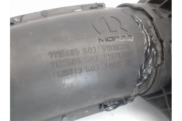 Recambio de carcasa filtro aire para fiat 500x (334) 1.6 urban referencia OEM IAM 51938258 51938300 