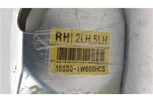 Recambio de cinturon seguridad delantero derecho para kia rio (ub) 1.2 basic referencia OEM IAM 888801W600HCS  