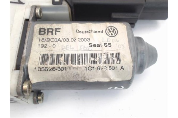 Recambio de motor elevalunas delantero izquierdo para seat leon (1m1) referencia OEM IAM (1C1959801A) (9776105404-301) 1C1959801