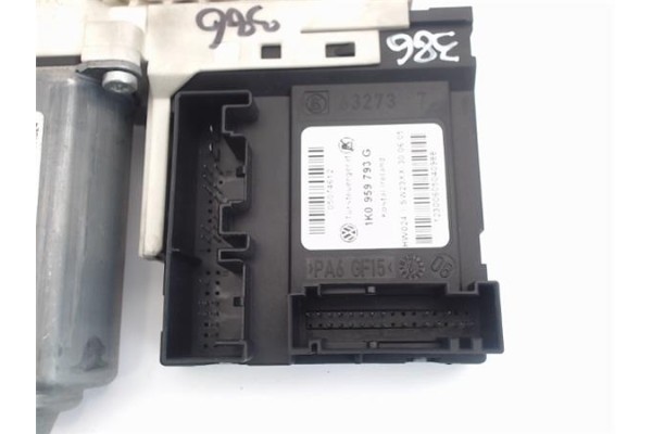 Recambio de motor elevalunas delantero izquierdo para seat leon (1p1) referencia OEM IAM (1K0959793G) (1T0959701B) (1P0837401) 