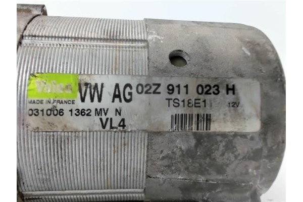 Recambio de motor arranque para audi a3 (8p1) 1.9 tdi e attraction referencia OEM IAM 02Z911023H  2Z911024J , AUDI | 2Z911023F ,