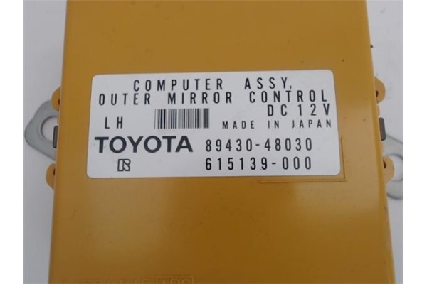 Recambio de modulo electronico para lexus rx (mcu_) 400h fwd referencia OEM IAM 8943048030  