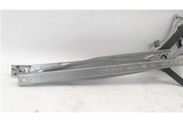 Recambio de mecanismo elevalunas delantero izquierdo para chevrolet aveo hatchback referencia OEM IAM 42490250 96942997 