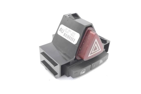 Recambio de interruptor luces emergencia para opel corsa d 1.2 referencia OEM IAM 13189800  