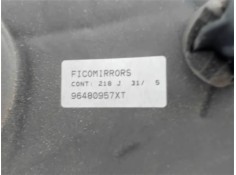 Recambio de retrovisor electrico derecho para peugeot 206 referencia OEM IAM 96480957XT  