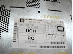 Recambio de radio / cd para opel zafira b 1.7 cosmo referencia OEM IAM 13357123 497316088 