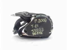 Recambio de cinturon seguridad trasero izquierdo para peugeot 2008 1.6 hdi referencia OEM IAM 96781657XY  