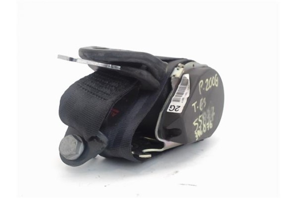 Recambio de cinturon seguridad trasero izquierdo para peugeot 2008 1.6 hdi referencia OEM IAM 96781657XY  