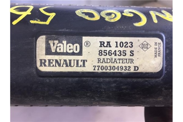 Recambio de radiador para renault kangoo i (f/kc0) d 65 1.9 (kc0e, kc02, kc0j, kc0n) referencia OEM IAM 7700304932D  