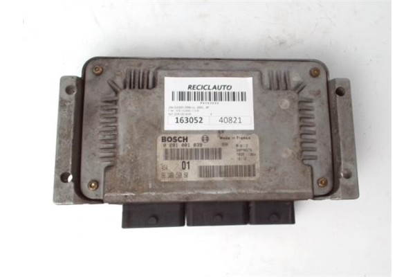 Recambio de centralita para peugeot 106 (s2) 1.5 d referencia OEM IAM 0281001839  