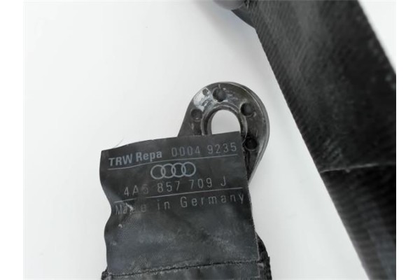 Recambio de cinturon seguridad trasero derecho para audi a6 berlina (c4) 2.6 referencia OEM IAM 4A5857709J 00049235 