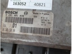 Recambio de centralita para peugeot 106 (s2) 1.5 d referencia OEM IAM 0281001839  