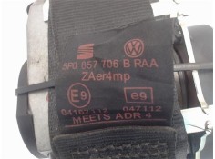 Recambio de cinturon seguridad delantero derecho para seat altea (5p1) 1.9 tdi referencia OEM IAM 5P0857706BRAA  