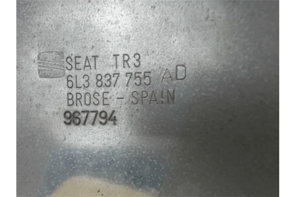 Recambio de elevalunas electrico delantero izquierdo para seat ibiza (6l1) 1.9 sport referencia OEM IAM 6L4837751CJ 6L4837755AD 