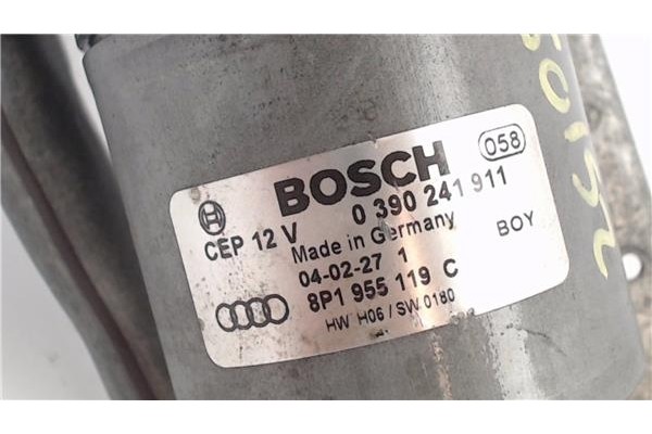 Recambio de motor limpiaparabrisas delantero para audi a3 (8p1) 2.0 tdi 16v referencia OEM IAM 8P1955119F  
