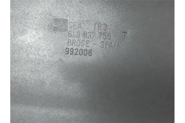 Recambio de elevalunas electrico delantero izquierdo para seat ibiza (6l1) 1.8 f.r. referencia OEM IAM 6L4837751BG 6L4837755T 