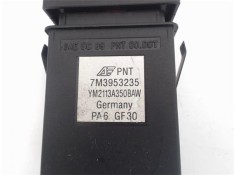 Recambio de interruptor luces emergencia para seat alhambra (7v9) referencia OEM IAM 7M3953235 YM2113A350BAW 