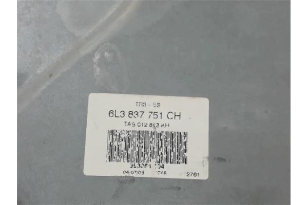 Recambio de elevalunas electrico delantero izquierdo para seat ibiza (6l1) referencia OEM IAM 6L3837751  