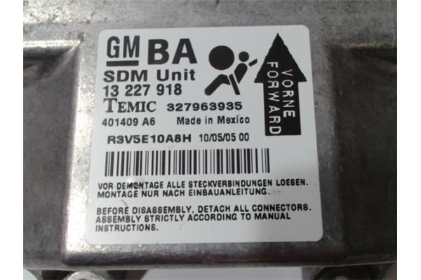 Recambio de centralita para opel astra h gtc 1.6 referencia OEM IAM 13227918 327963935 