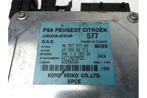Recambio de centralita direccion asistida para citroen c3 1.4 hdi referencia OEM IAM 9655757780 6900000711 