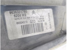 Recambio de faro delantero izquierdo para citroen saxo 1.4 sx referencia OEM IAM 9636331780 89004319 