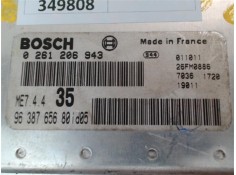 Recambio de centralita para peugeot 307 break / sw (s1) referencia OEM IAM 9638765680 0261206943 