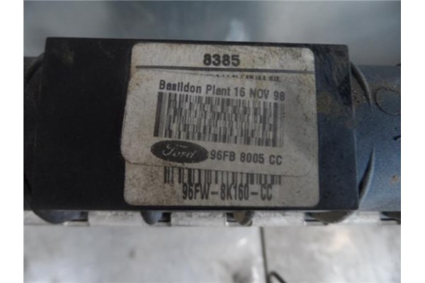 Recambio de radiador para ford fiesta berlina (1996) 1.4 ghia [1,4 ltr. - 66 kw 16v cat] referencia OEM IAM 96FB8005CC  1098806 