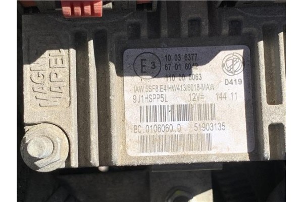 Recambio de centralita encendido para fiat punto / grande punto (199) 1.4 referencia OEM IAM 67016042 1AW5SF8E4 