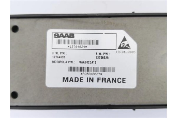 Recambio de mando elevalunas delantero derecho para saab 9-3 berlina 1.9 tid referencia OEM IAM 12764031  
