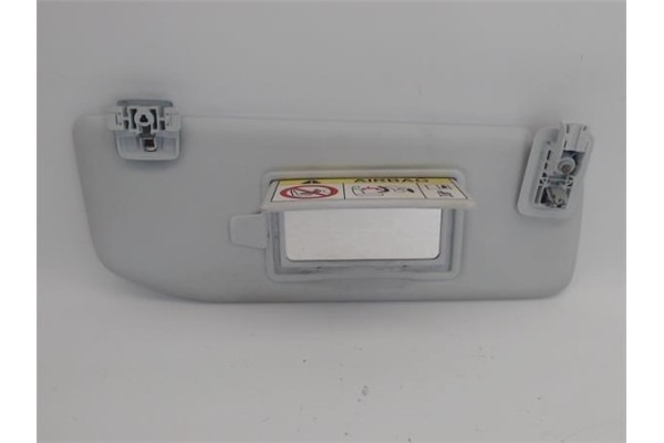 Recambio de parasol derecho para peugeot 2008 1.6 hdi referencia OEM IAM 16125932PR  