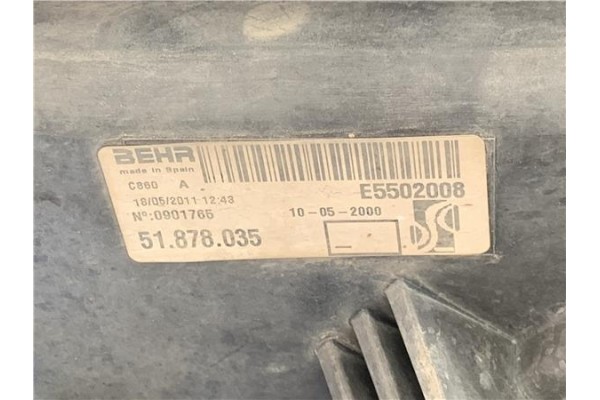 Recambio de electroventilador para fiat punto / grande punto (199) 1.4 referencia OEM IAM 51878035 E5502008 