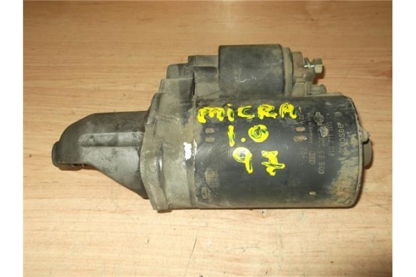 Recambio de motor arranque para nissan micra (k11) 1.0 i 16v referencia OEM IAM 2330099B00 0001112018 