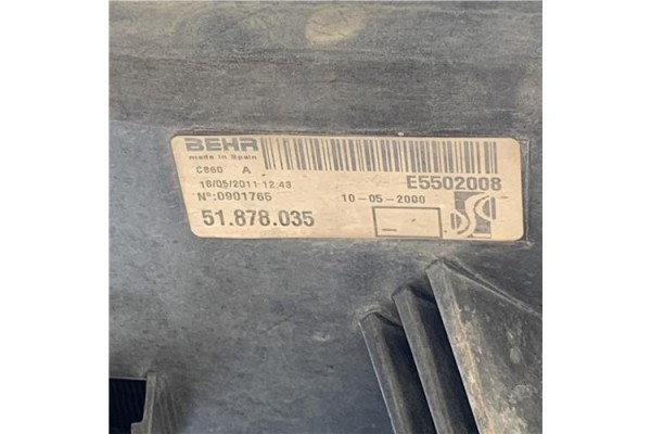 Recambio de electroventilador para fiat punto / grande punto (199) 1.4 referencia OEM IAM 51878035 E5502008 