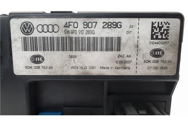 Recambio de centralita para audi a6 avant (4f5) 2.8 fsi referencia OEM IAM 4f0907289g  