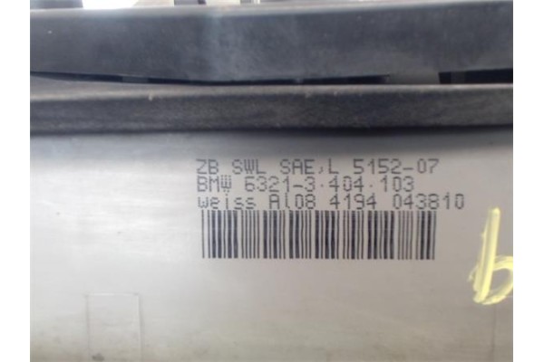 Recambio de piloto trasero izquierdo para bmw serie x3 (e83) 3.0d referencia OEM IAM 63210395810  