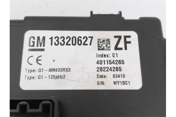 Recambio de caja fusibles/rele para opel corsa d 1.2 referencia OEM IAM 93189211  