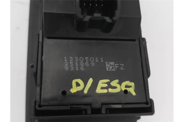 Recambio de mando elevalunas delantero izquierdo para opel astra j 1.6 referencia OEM IAM 13305011  