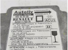 Recambio de centralita airbag para renault megane i (ba0/1_) referencia OEM IAM 8200117651A 600639400 